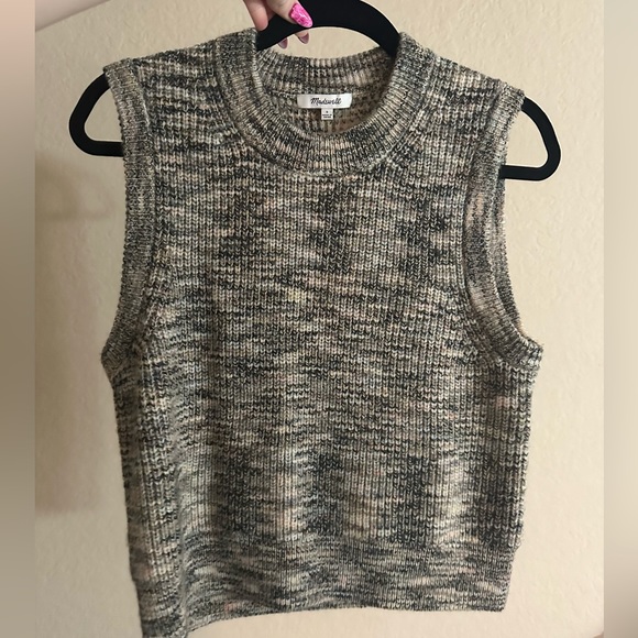 Madewell Space-Dyed Boulier Sweater Vest, size small. New with tags. - Picture 3 of 5